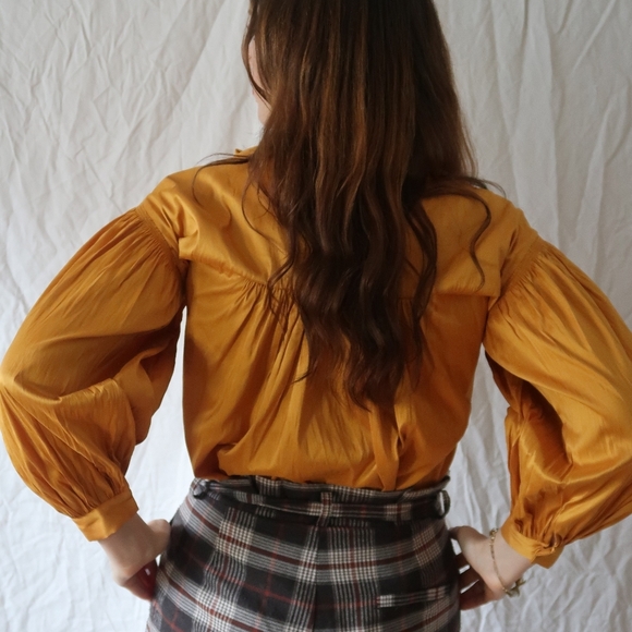 Ulla Johnson Goldenrod Blouse - Picture 7 of 16